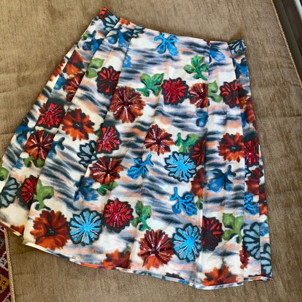 Beautiful 100% Cotton Skirt Sequence By Maliparmi